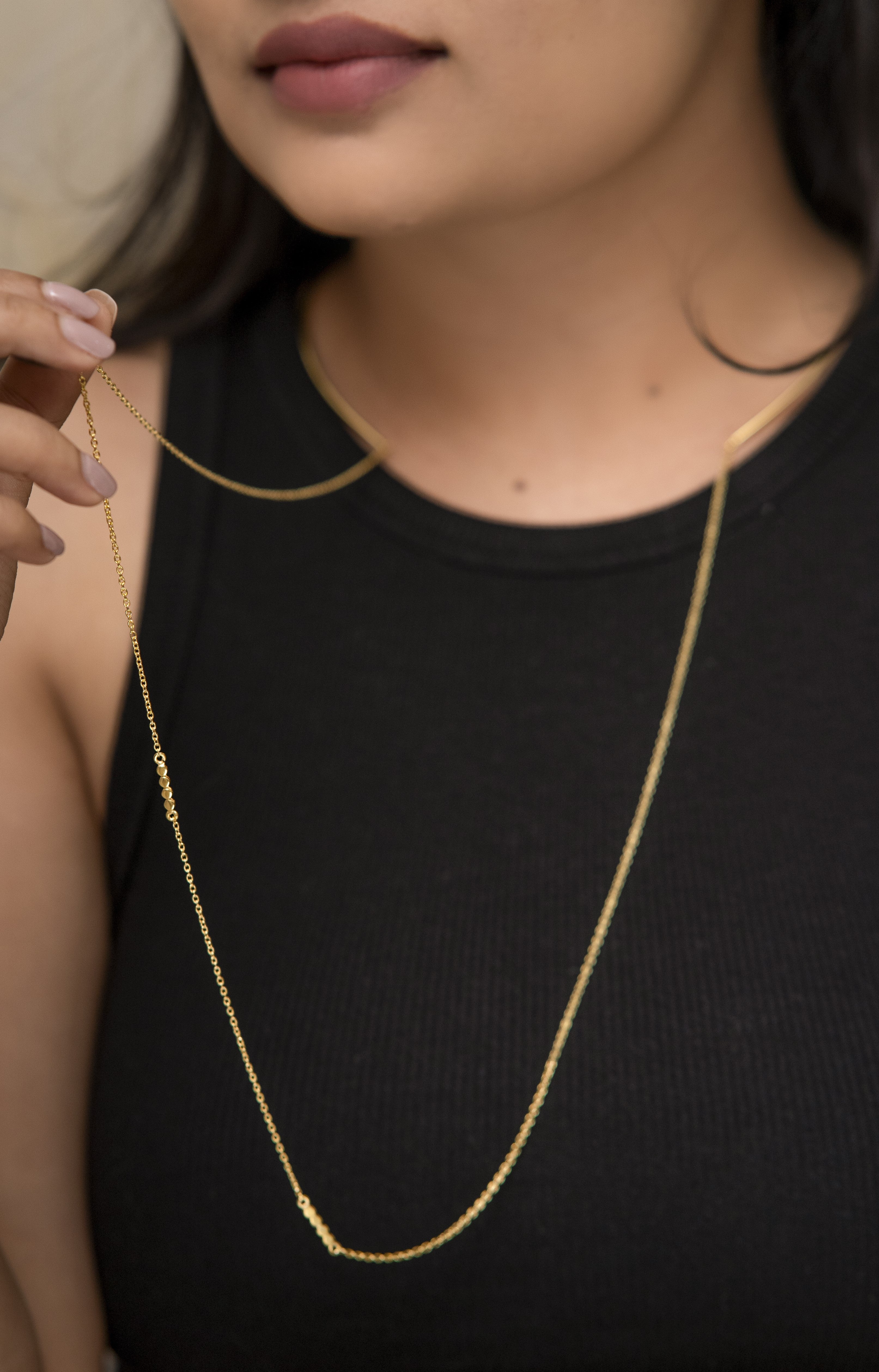 NOOR CASCADING CHOKER NECKLACE