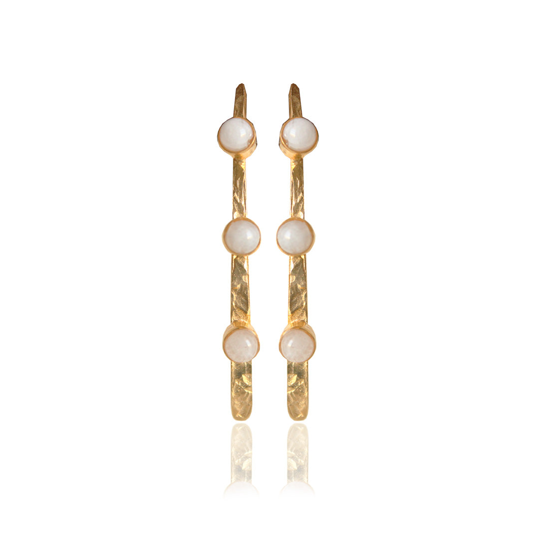 NADYA EARRINGS (Moonstone)