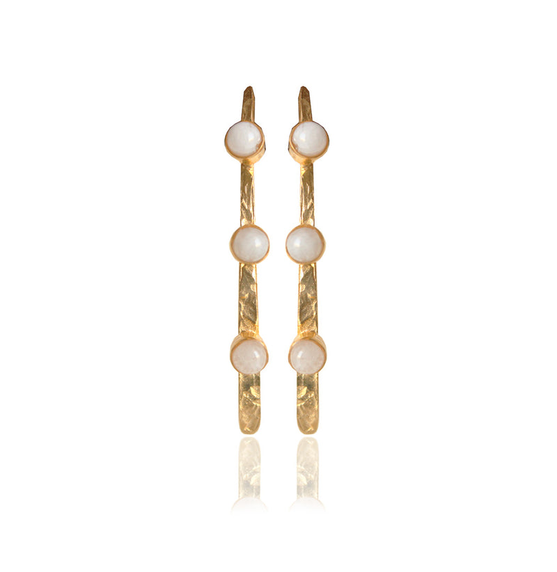 NADYA EARRINGS (Moonstone)
