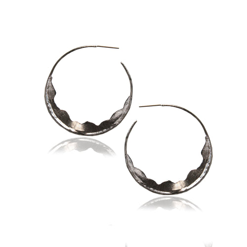 AINA HOOPS (SILVER)